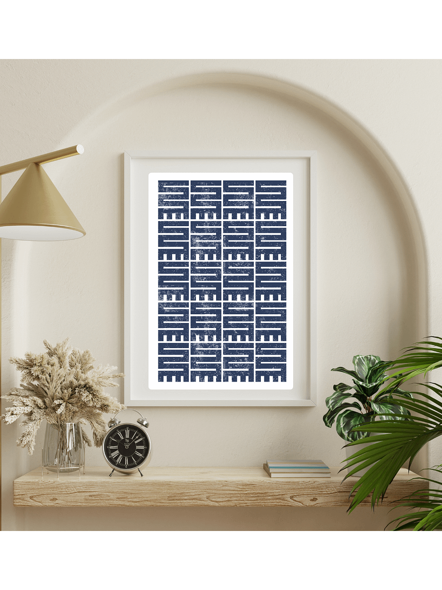 Versatility Geometric Poster (Framed) product image (9)