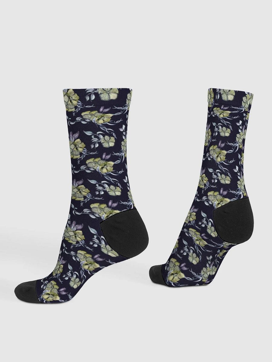 Gothic Flower | Premium Sustainable Crew Socks product image (4)
