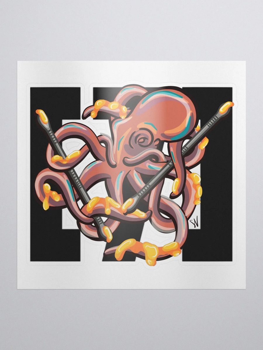 Dabbing Septopus Solid[7] Logo Sticker product image (4)