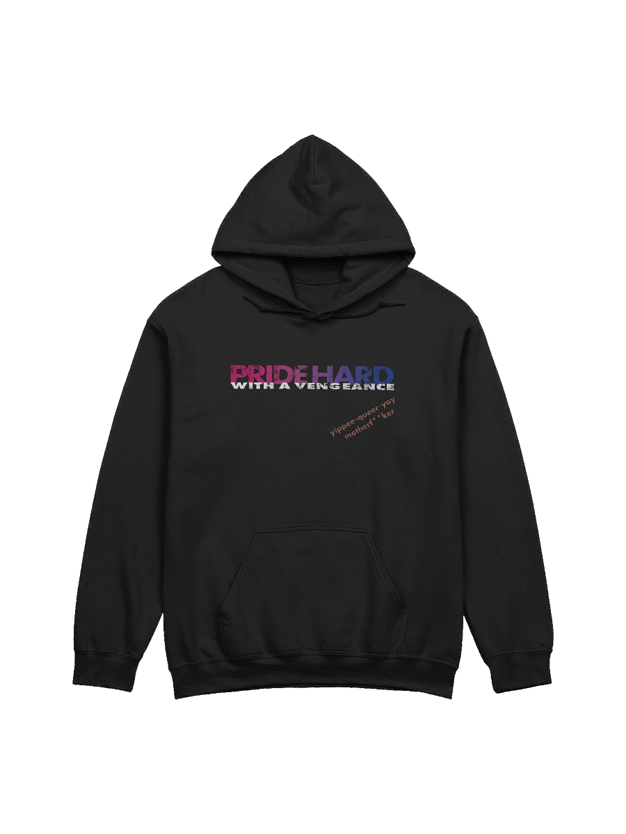 Bisexual "Pride Hard" Hoodie product image (1)