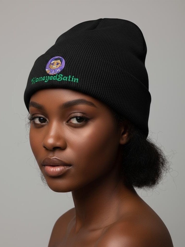 Cheerful HoneyedSatin Cuffed Beanie product image (1)