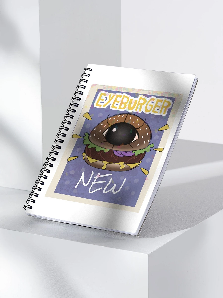 Eye Burger Spiral Notebook product image (4)
