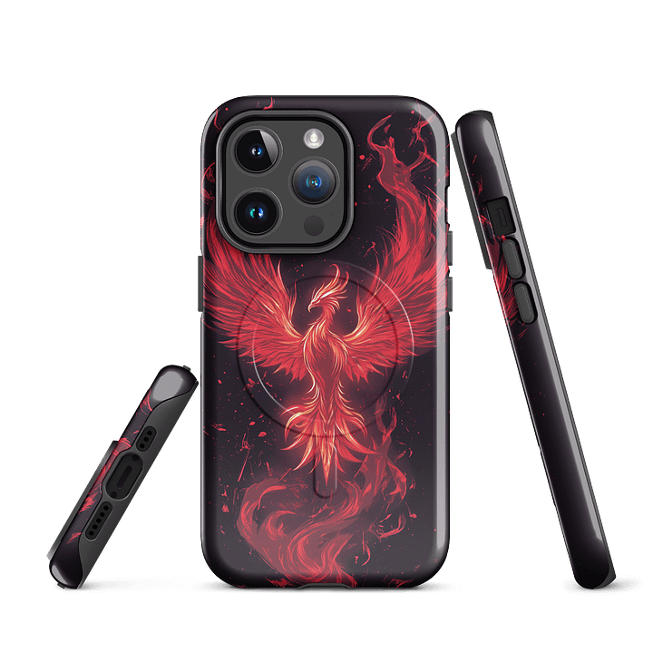 Phoenix Rising iPhone® MagSafe® Tough Case product image (2)