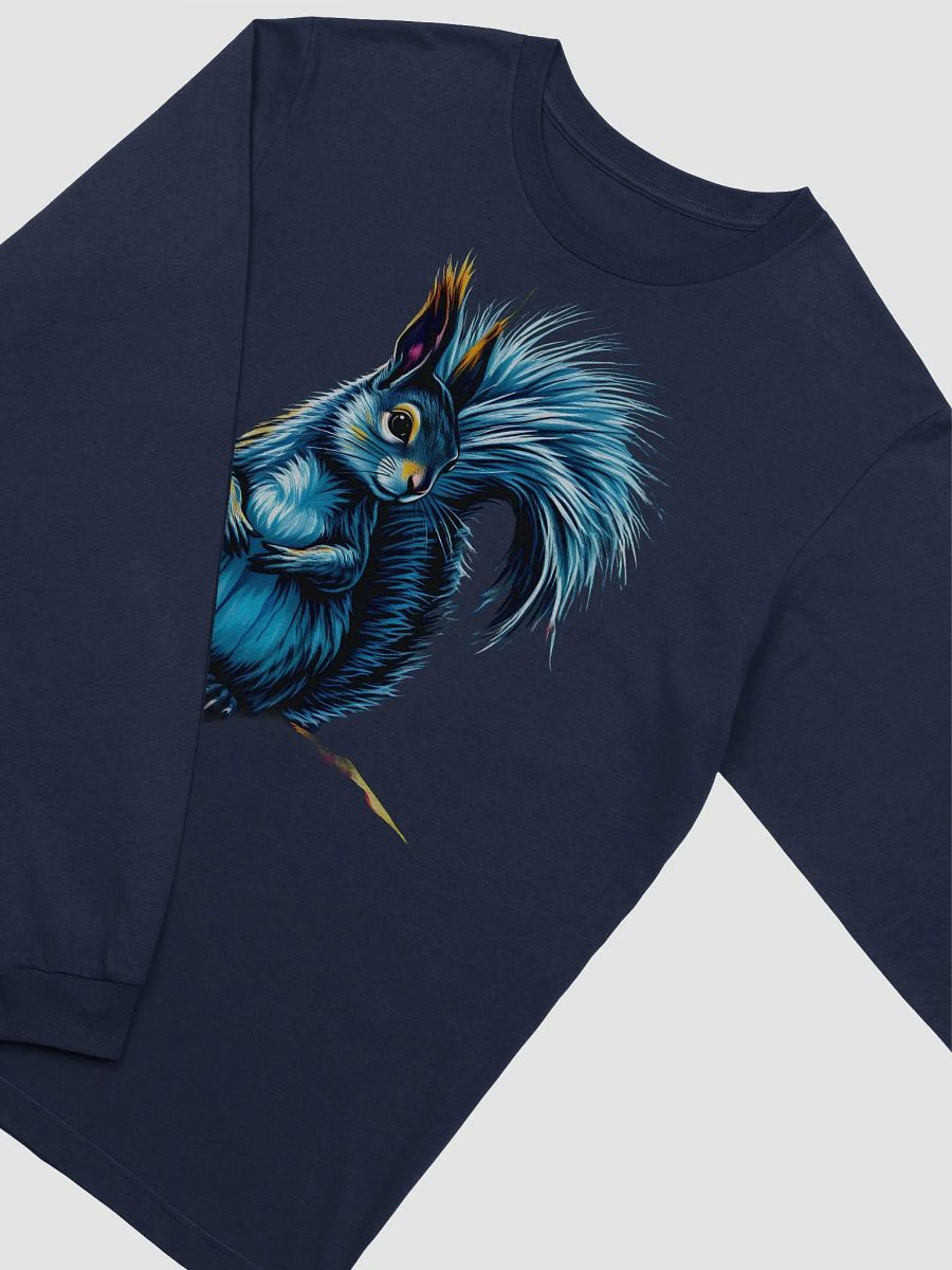 Vibrant Squirrel Illustration Long Sleeve Tee product image (3)