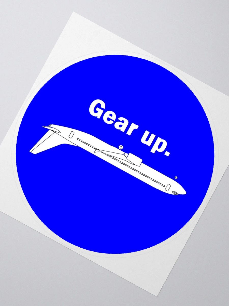 Gear up sticker product image (2)