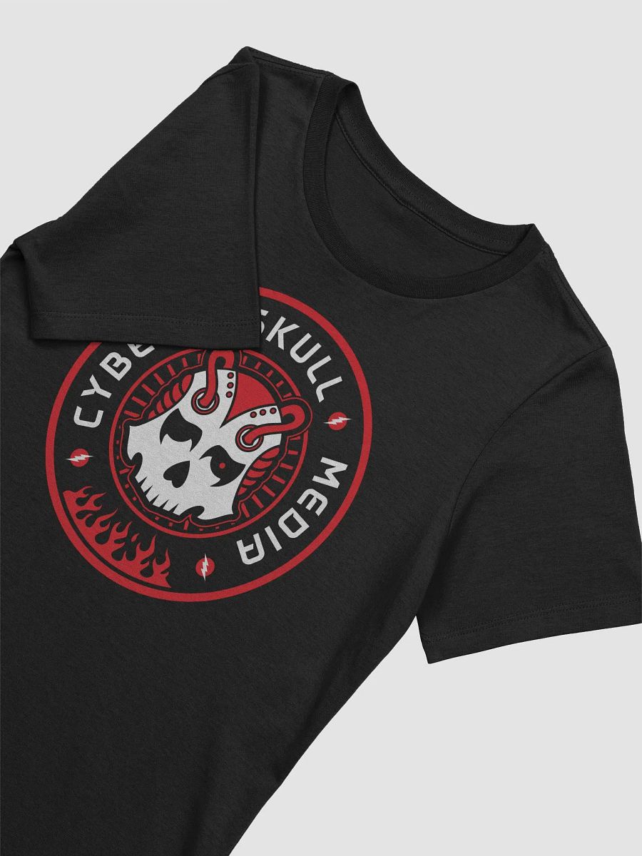 Cyber Skull Media Logo Tee (Women's Fit) product image (3)