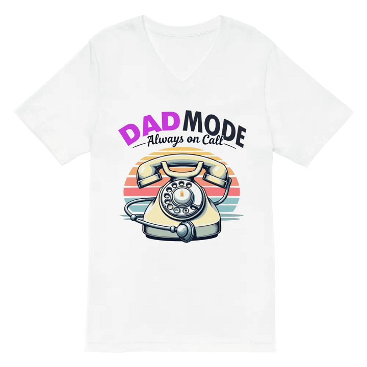Always on Call Vintage Telephone v-neck Tee product image (2)