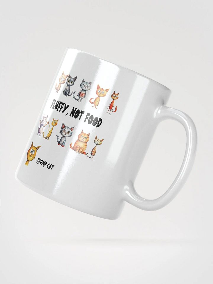 Fluffy, Not Food Cat Mug product image (4)