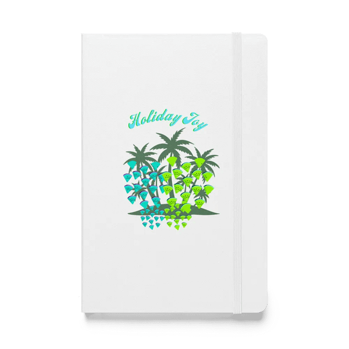 Tropical Holiday Joy Hardcover Notebook for holiday planners journalling product image (1)