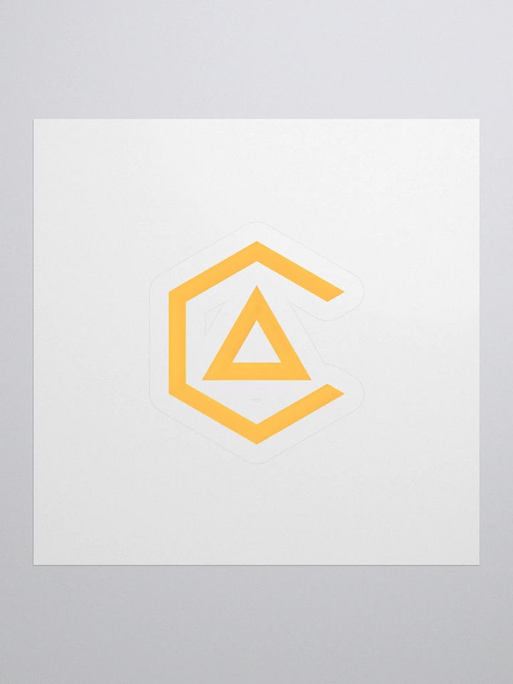 Catacombs Logo Sticker (Gold) product image (1)