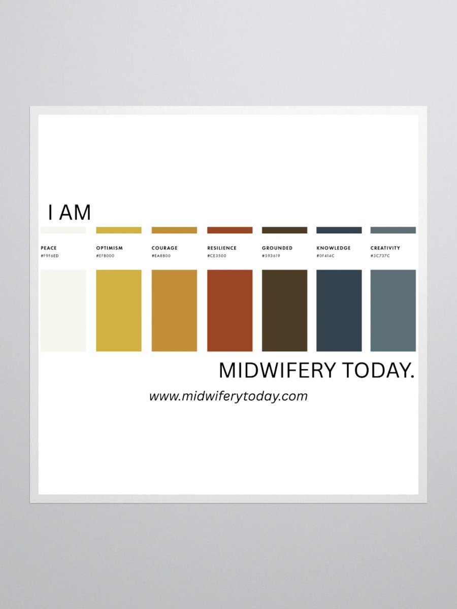 I AM MIDWIFERY TODAY sticker product image (2)