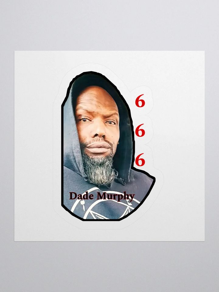 Dade Murphy 666 sticker product image (1)