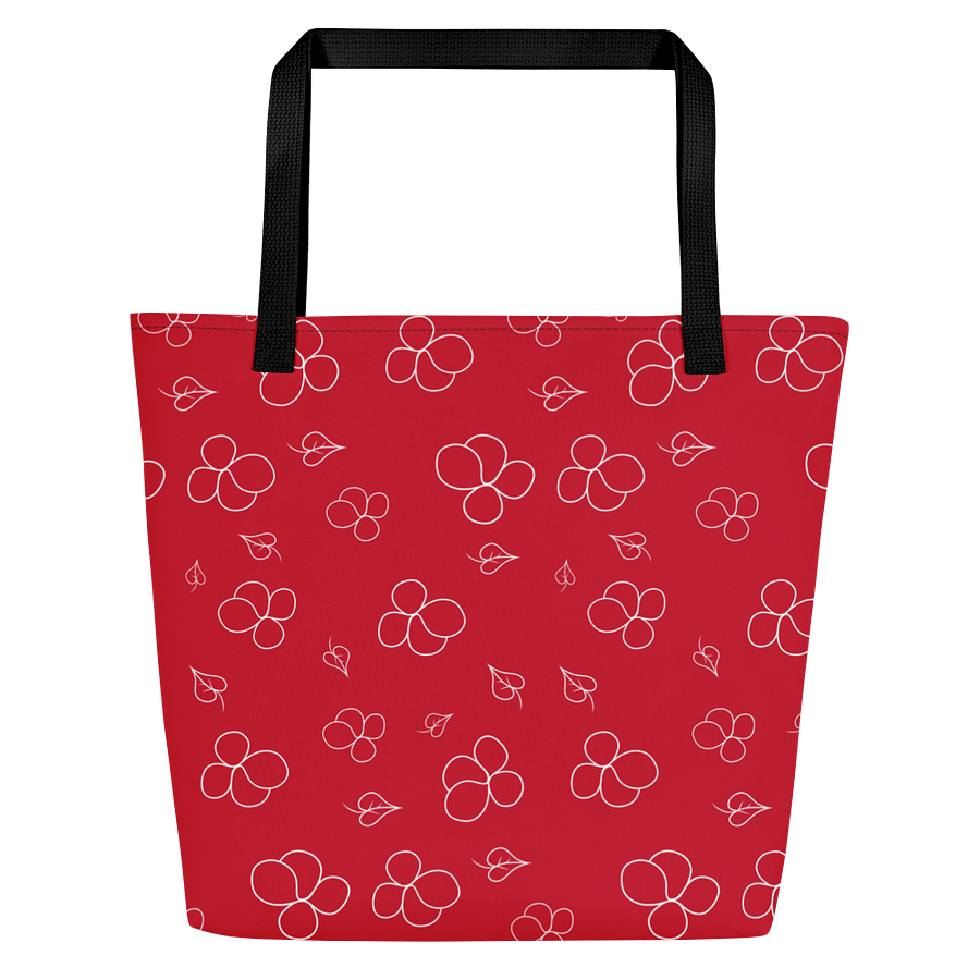 Blooming Red All-Over Tote Bag product image (1)