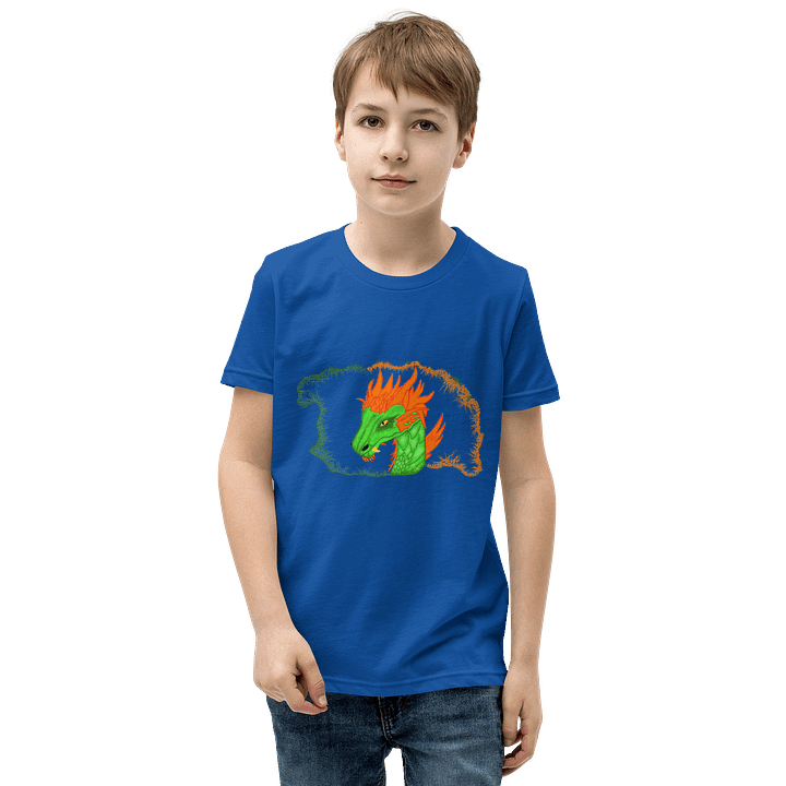 Dragon's Fiery Gaze Youth T-Shirt product image (1)