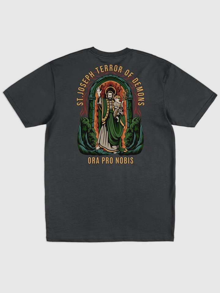 St.Joseph Terror of Demons Heavy Tee product image (1)