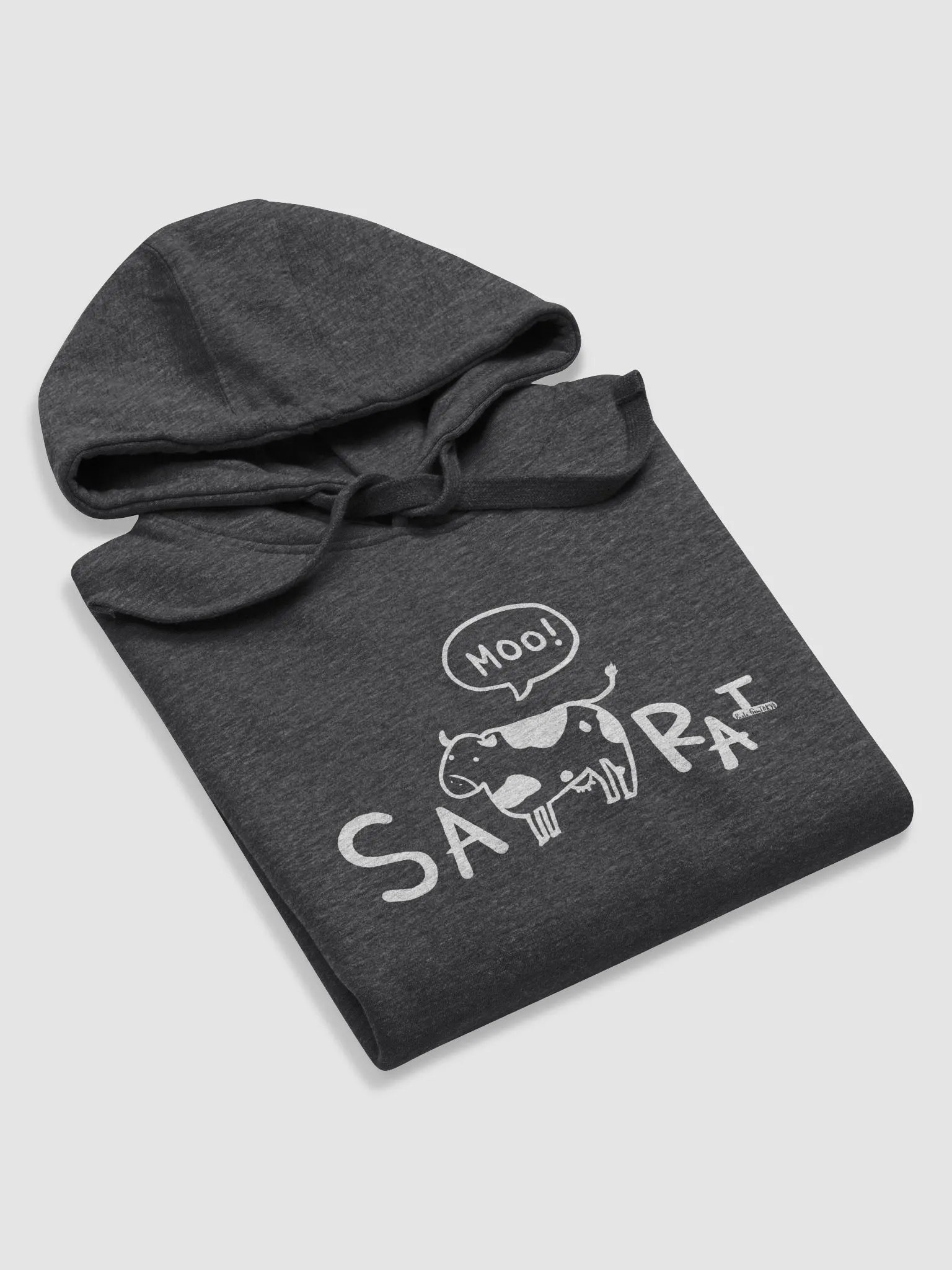 Sa-Moo-Rai (Samurai, White Text) Premium Hoodie product image (6)