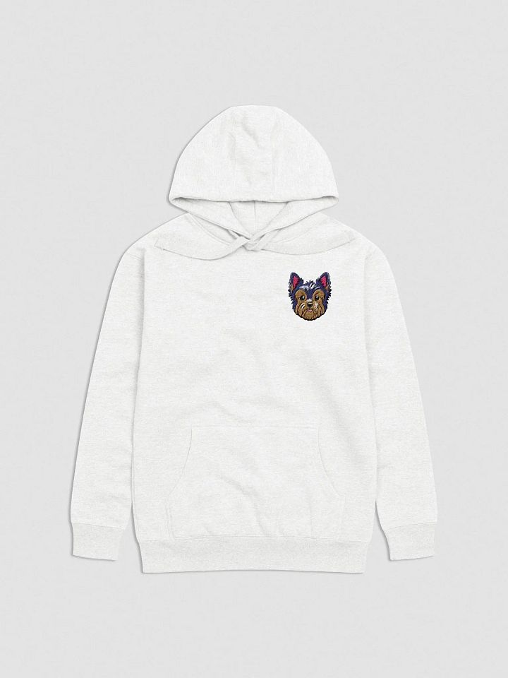 Cartoon Yorkshire Terrier Dog Face Unisex Hoodie product image (1)