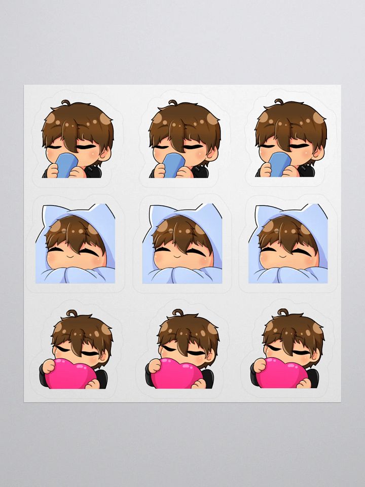 Emote Stickers Set 1 product image (1)