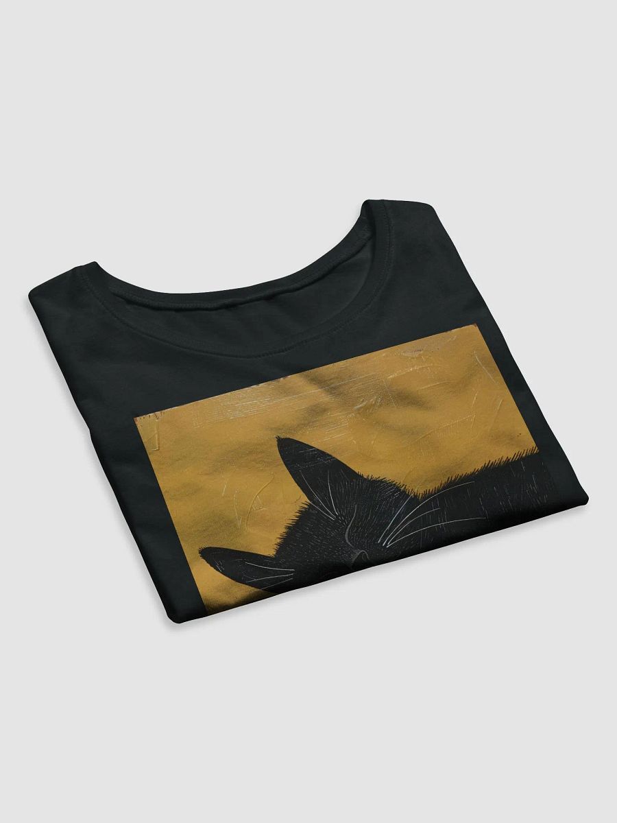 Bella+Canvas Women's Crop Tee-Sublicolor-Sweet Sleeping Black Cat product image (7)