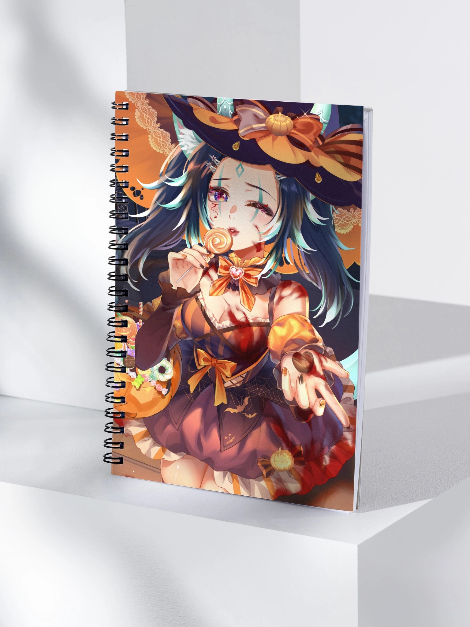Kikspea Halloween Spiral Notebook product image (4)
