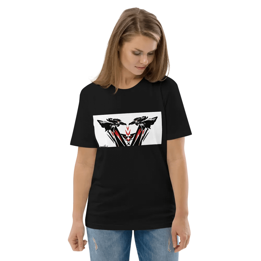 RAVENS EcoOrganic Cotton Unisex Tshirt by Song in the Wind product image (7)
