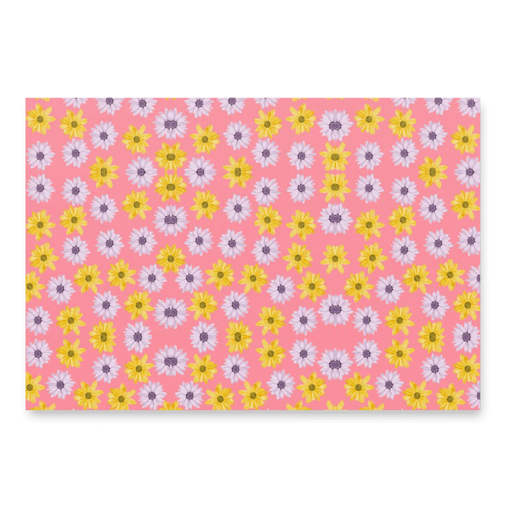 Elegant and Colorful Wrapping Paper with Flowers product image (1)
