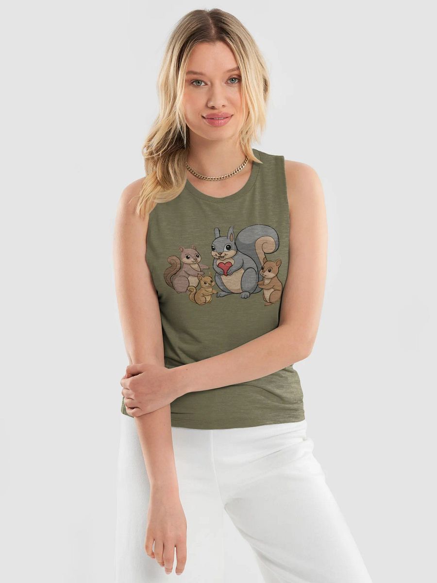 Squirrel Love Women's Muscle Tank product image (3)