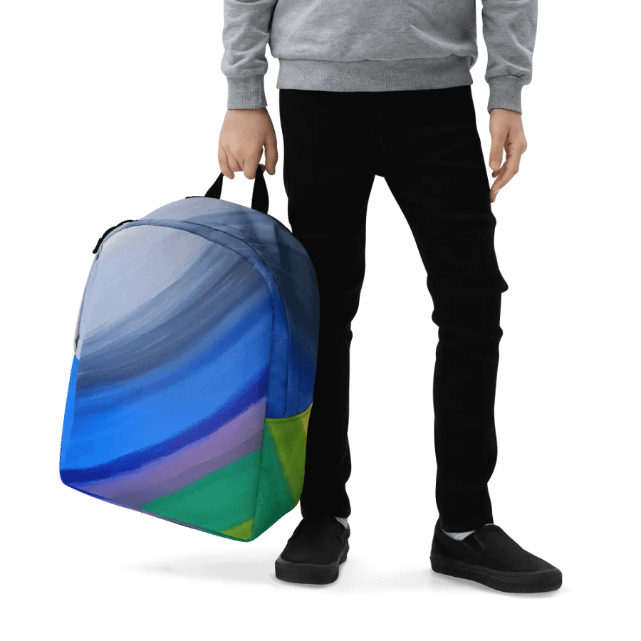 Sunrise Strokes All-Over Backpack product image (7)