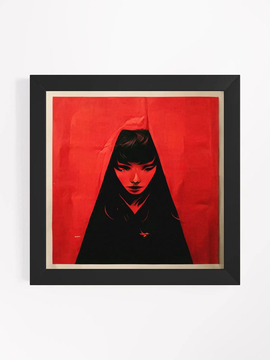 Shadowed Beauty Framed Poster product image (3)