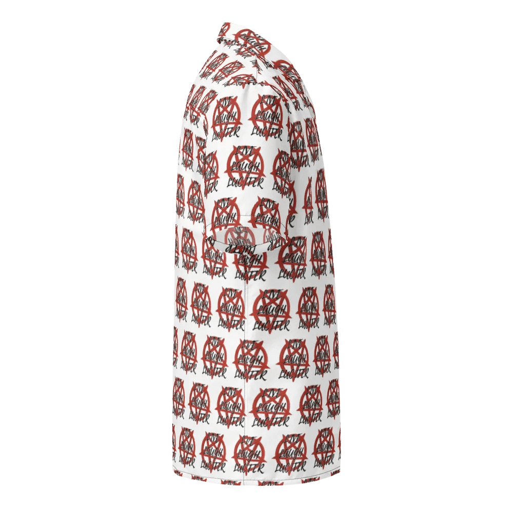 Live Laugh Lucifer Hawaiian Style Shirt - White product image (4)