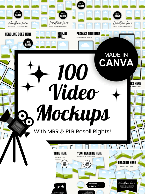 MRR/PLR Etsy Listing Video Mockups product image (1)