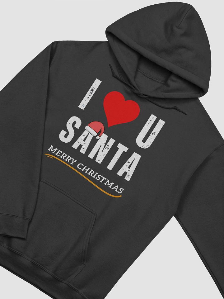 I love Santa Gildan Classic Hoodie product image (2)