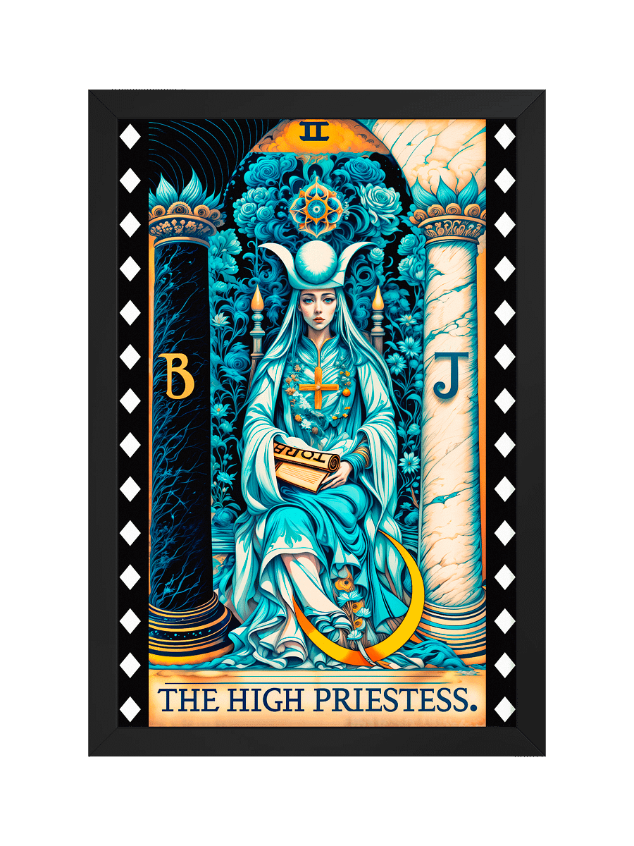 [Tarot - The High Priestess] Canvas product image (2)