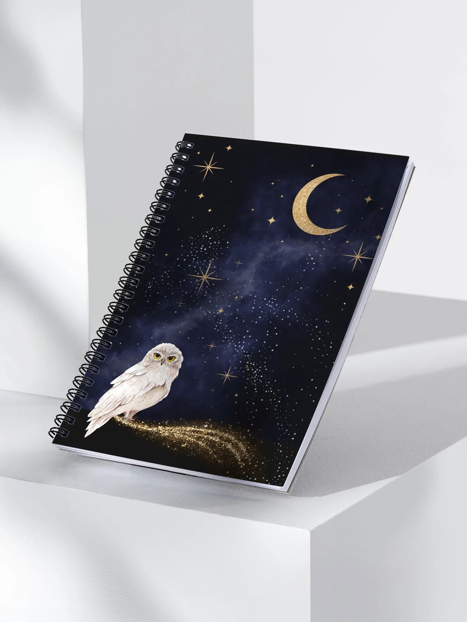 Starry Night Owl Notebook product image (3)