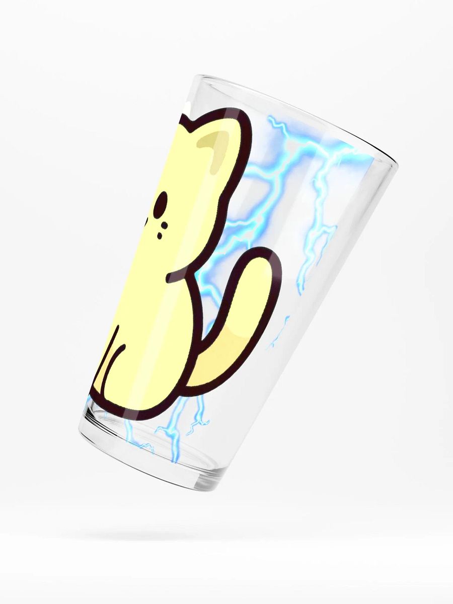 Lightning Kitty! Glass product image (5)