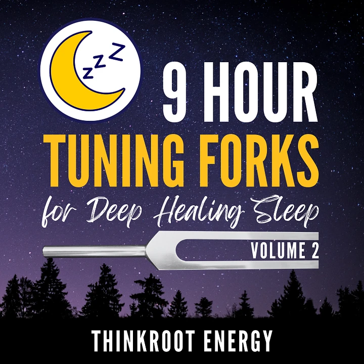 MP3 ALBUM | 9 Hour Tuning Forks for Deep Healing Sleep: Volume 2 product image (1)
