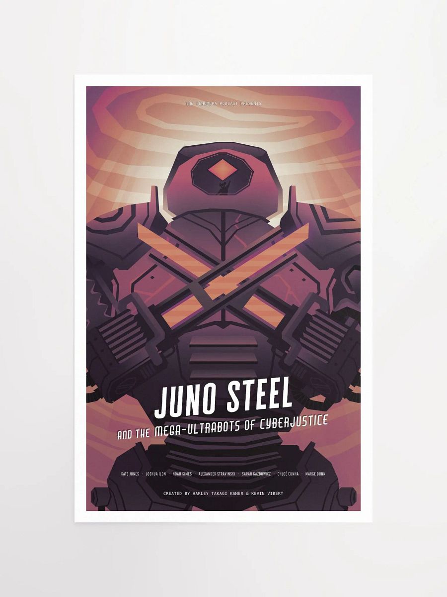Juno Steel and the Mega-Ultrabots of Cyberjustice Poster product image (4)