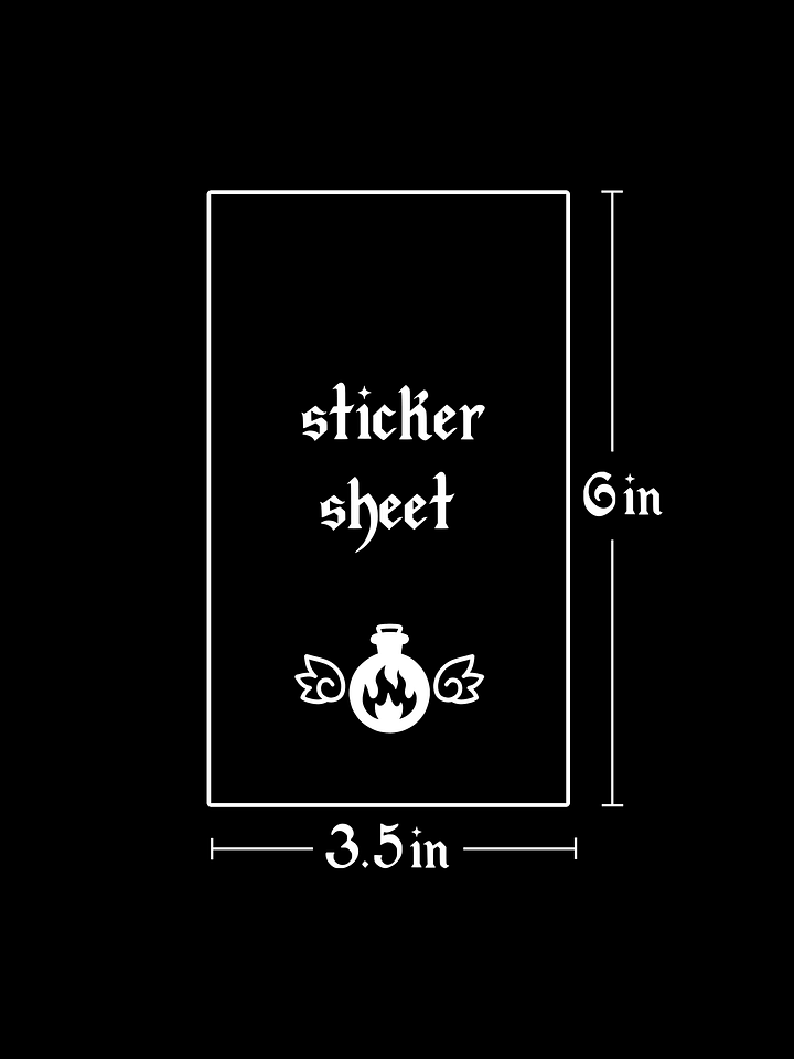 Blue Starry Deco - Sticker Sheet product image (2)