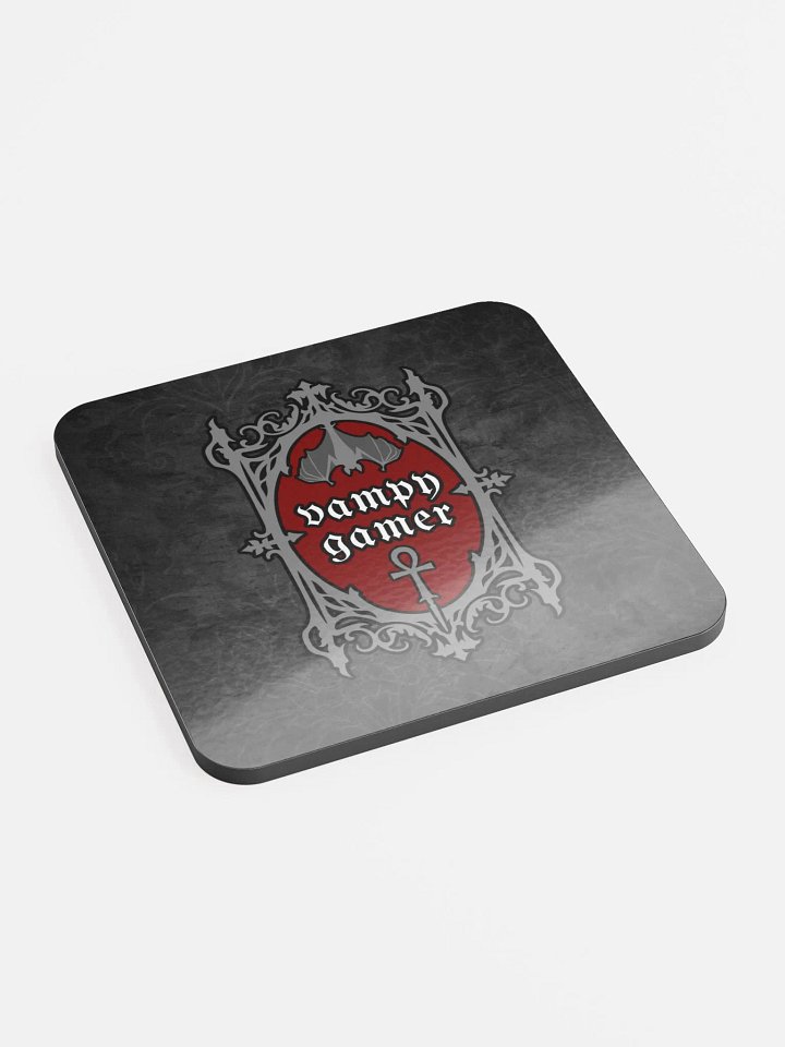 Vampy Gamer Cork Coaster product image (2)