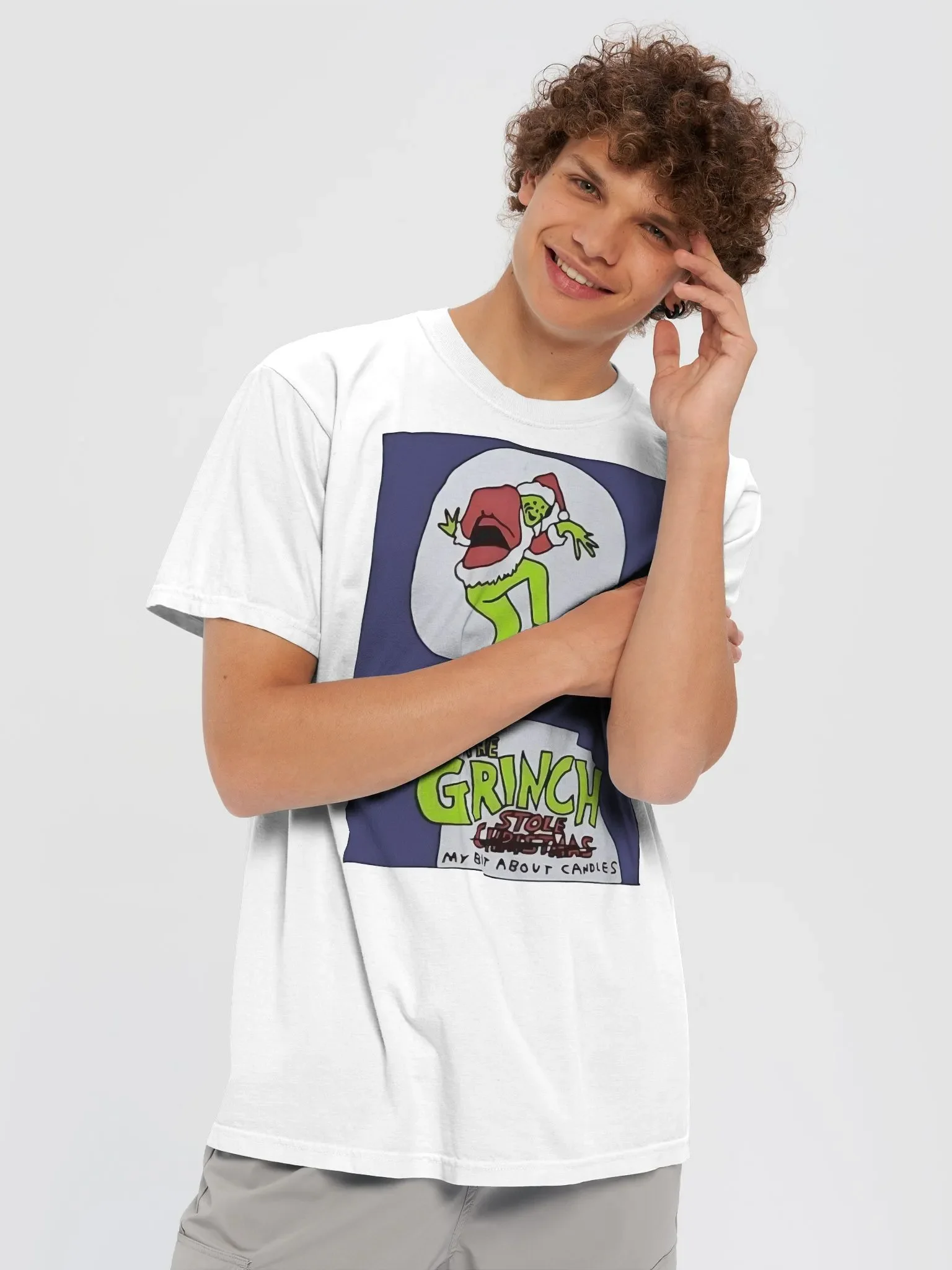 Zoe Bread How the Grinch Stole My Bit About Candles Shirt product image (7)