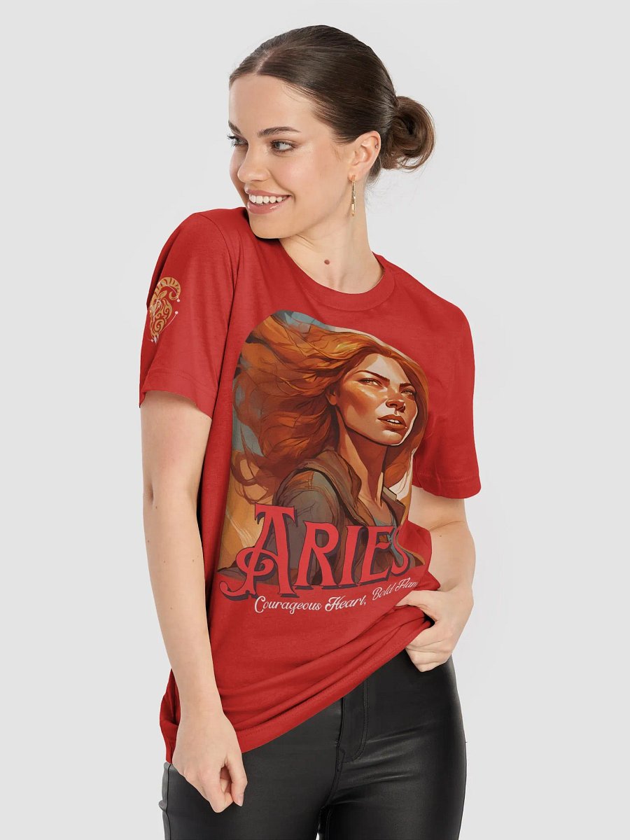 Celestial Aries Woman T-Shirt (DTG) product image (7)