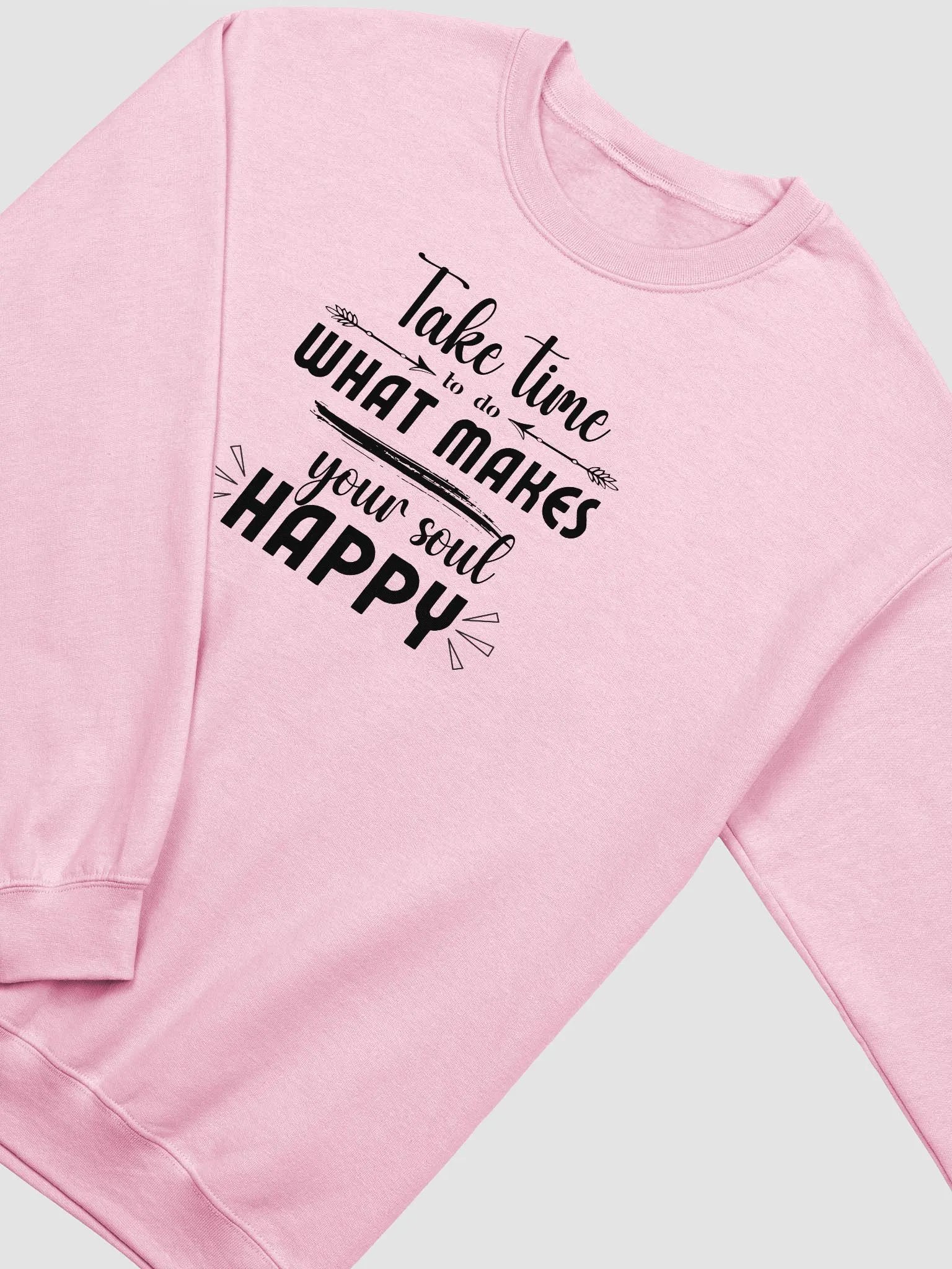 Make Your Soul Happy Gildan Sweater - Light product image (3)