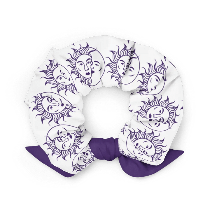Starry Night Purple Scrunchie product image (2)