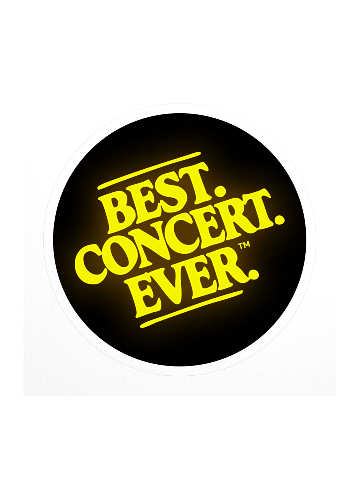 BEST. STICKER. EVER. - Yellow Logo product image (1)