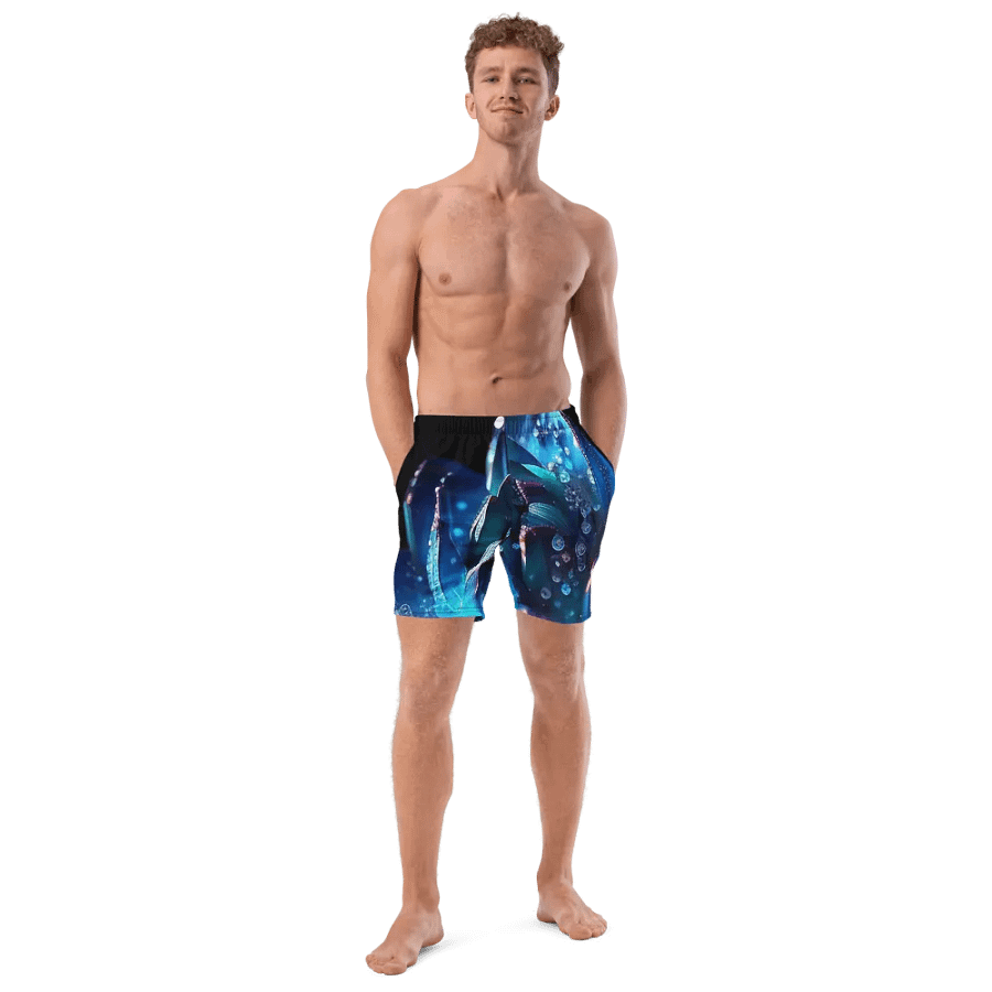 Kawaiikitten Exclusive Premium Mens' Dark Swim Trunks product image (11)