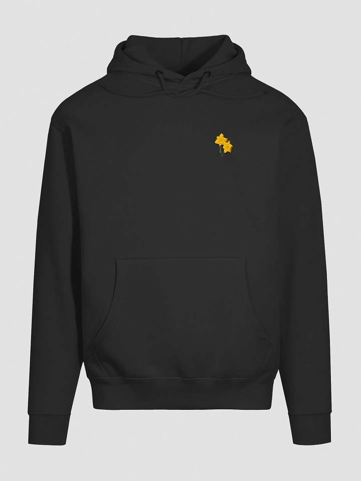 Daffodil Serenade Embroidered Hoodie product image (2)