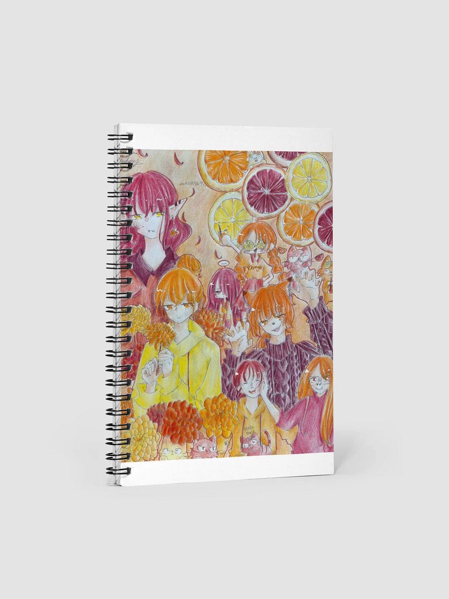 Orange Notebook product image (1)