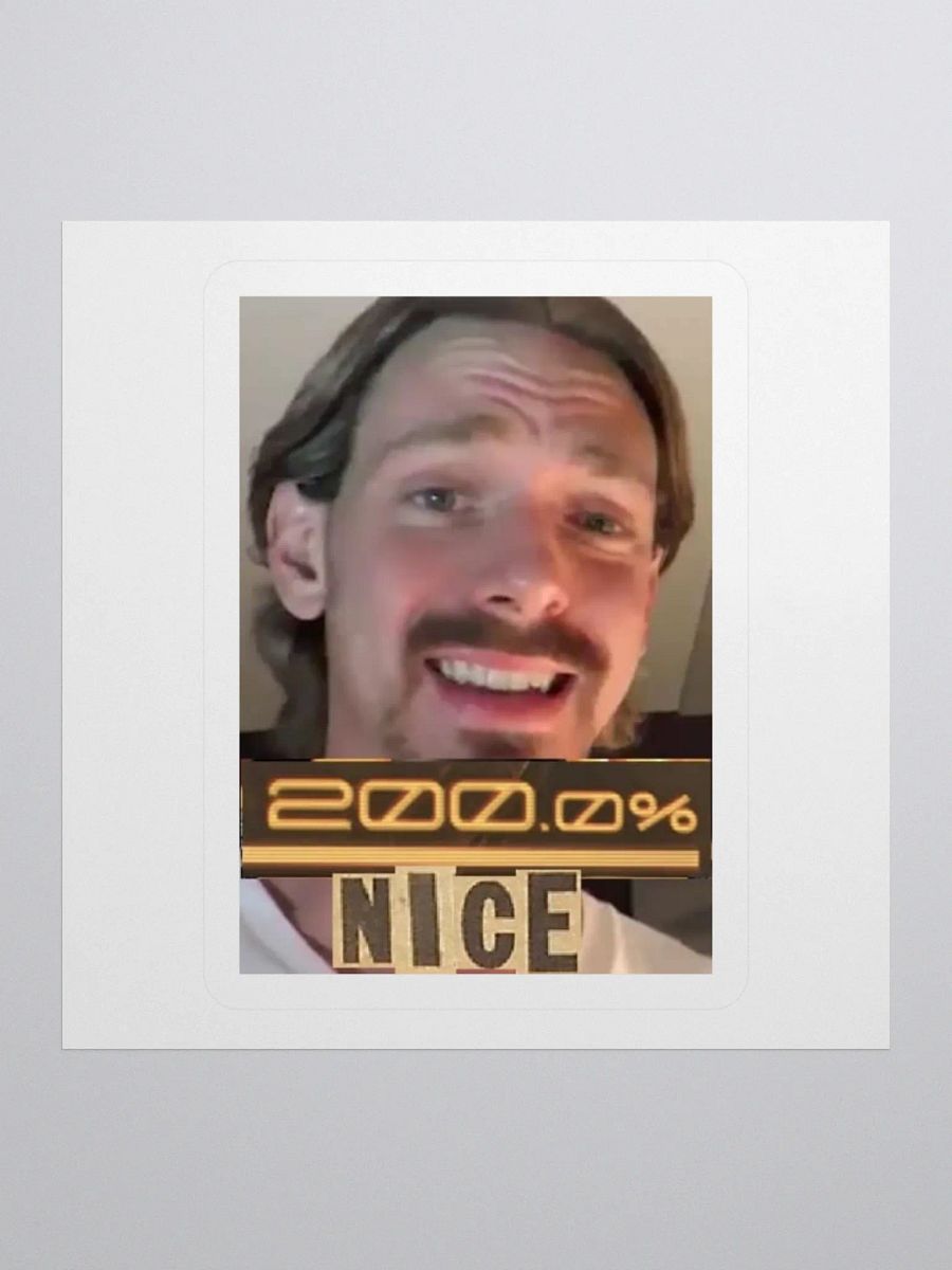 200% Nice Sticker 1 product image (2)