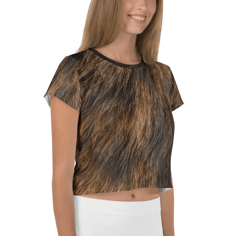 Tortoiseshell Cat Crop Tee product image (5)