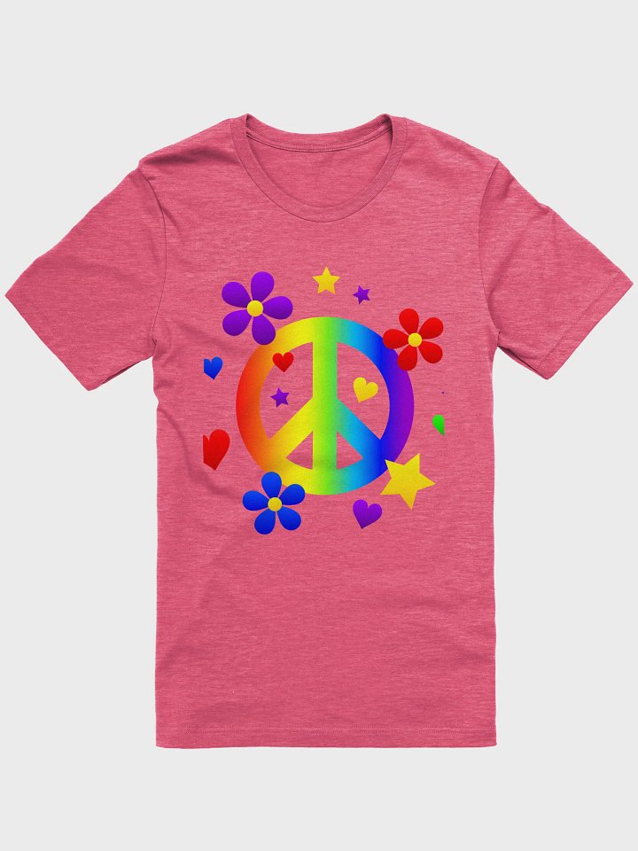 Peace T-Shirt Red Shirt product image (1)